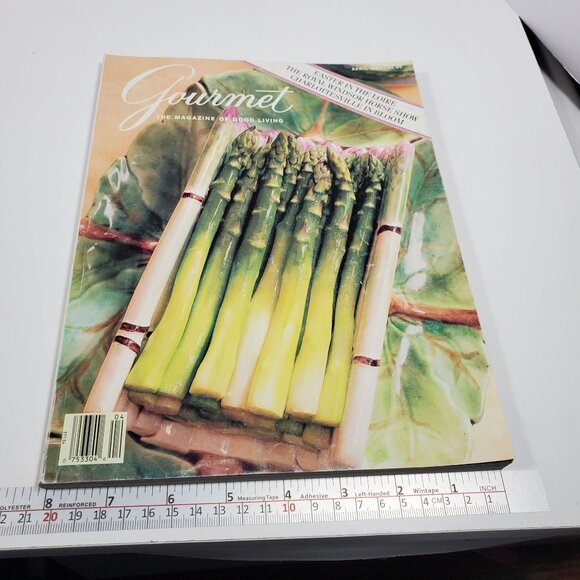 Gourmet Magazine April 1987 Asparagus Cover Vintage Cooking - Picture 5 of 16